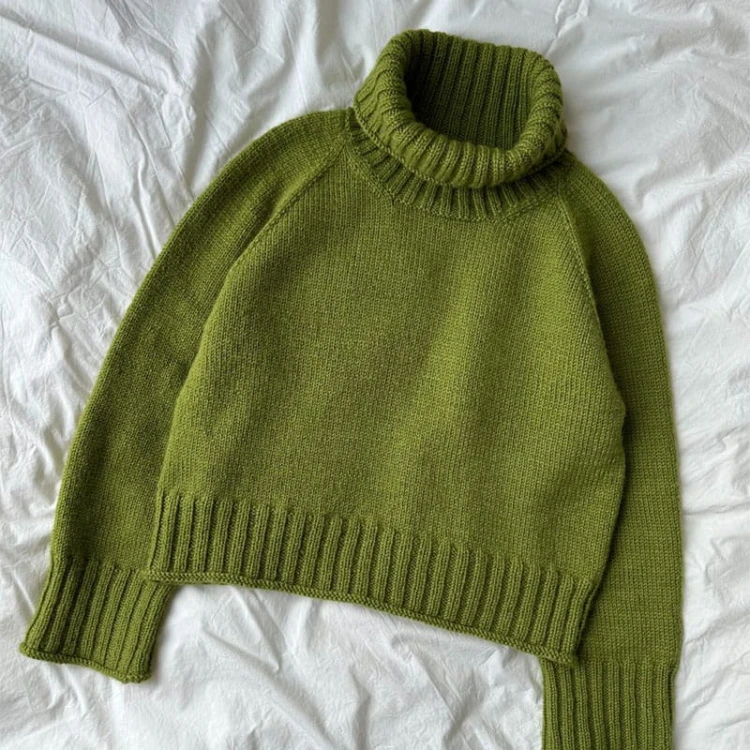 Wzór PetiteKnit / Amy Sweater - w języku angielskim + tłumaczenie PL