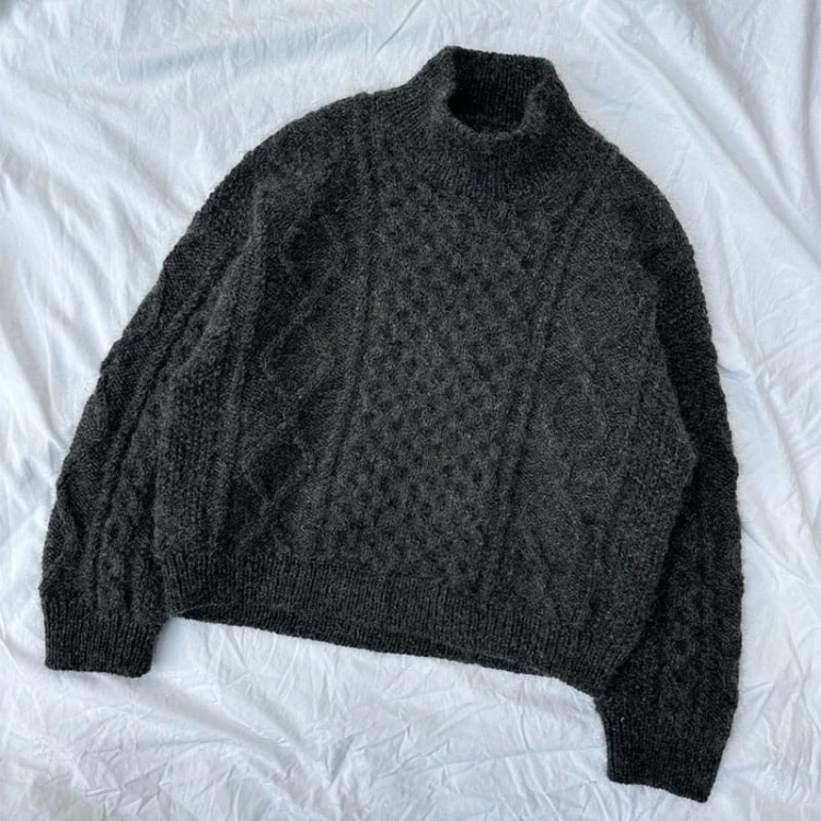 Wzór PetiteKnit / Dagmar Sweater - w języku angielskim + tłumaczenie PL