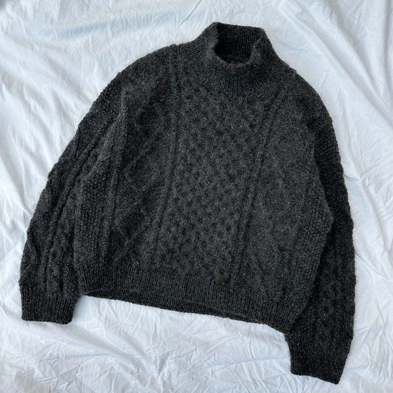Wzór PetiteKnit / Dagmar Sweater - w języku angielskim + tłumaczenie PL