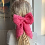 Wzór PetiteKnit / December Bow - w języku angielskim + tłumaczenie PL