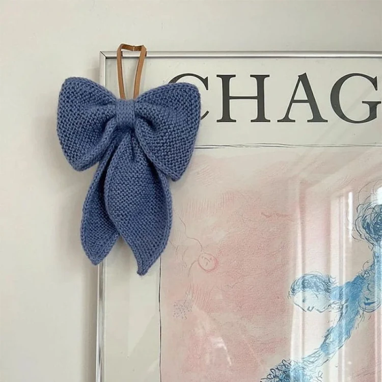 Wzór PetiteKnit / December Bow - w języku angielskim