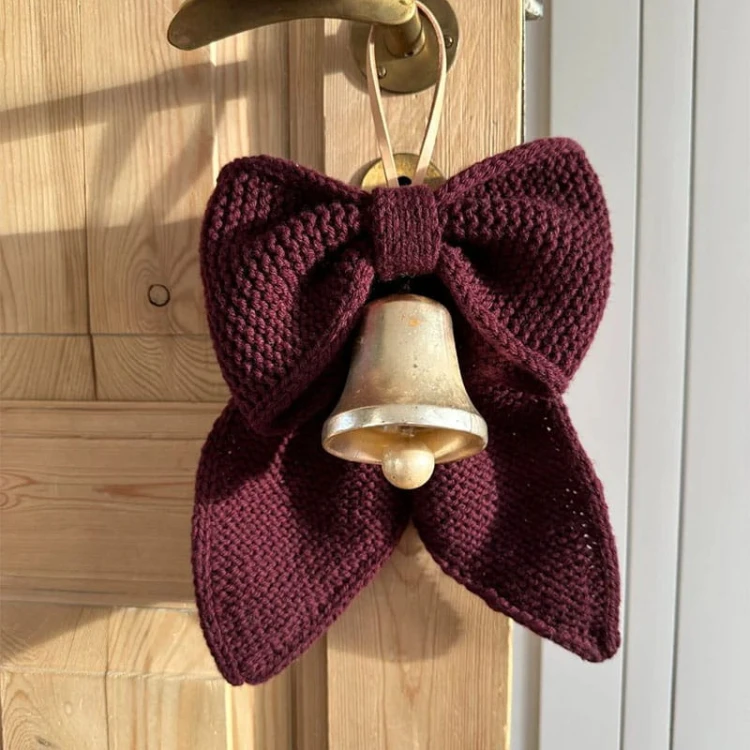 Wzór PetiteKnit / December Bow - w języku angielskim