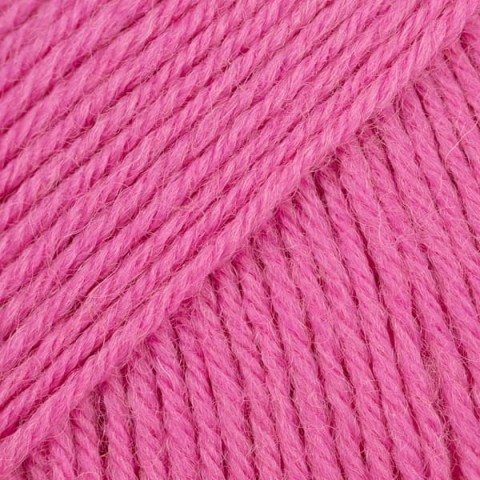 Włóczka skarpetkowa Drops Fabel 102 / różowy / uni colour