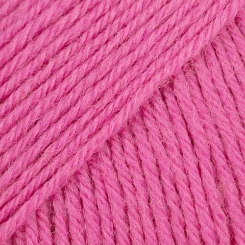 Włóczka skarpetkowa Drops Fabel 102 / różowy / uni colour