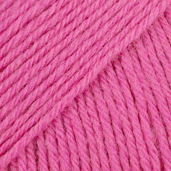 Włóczka skarpetkowa Drops Fabel 102 / różowy / uni colour