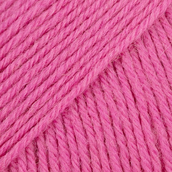Włóczka skarpetkowa Drops Fabel 102 / różowy / uni colour