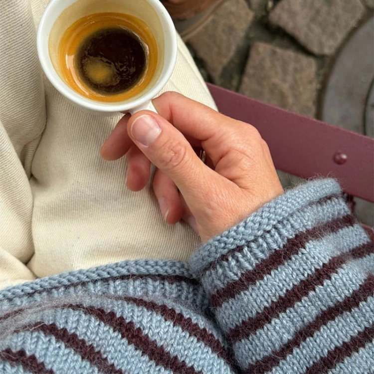 Wzór PetiteKnit / Frankie Sweater - w języku angielskim + tłumaczenie PL