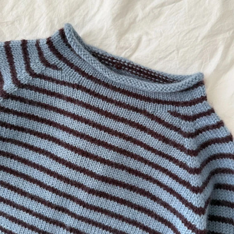 Wzór PetiteKnit / Frankie Sweater - w języku angielskim + tłumaczenie PL
