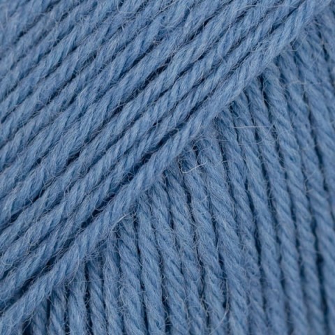 Włóczka skarpetkowa Drops Fabel 103 / niebiesko-szary / uni colour