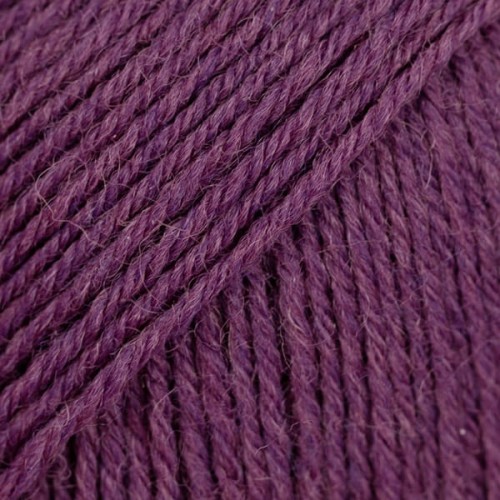 Włóczka skarpetkowa Drops Fabel 104 / fioletowy / uni colour