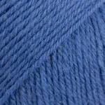 Włóczka skarpetkowa Drops Fabel 108 / szafirowy / uni colour