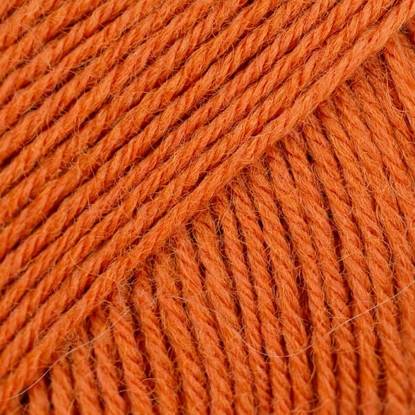 Włóczka skarpetkowa Drops Fabel 110 / rdza / uni colour