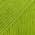 Włóczka skarpetkowa Drops Fabel 112 / zielone jabłuszko / uni colour