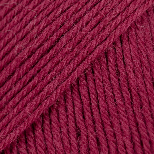 Włóczka skarpetkowa Drops Fabel 113 / bordowy / uni colour