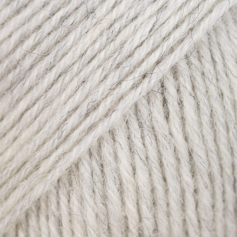Włóczka skarpetkowa Drops Fabel 114 / perłowo-szary jasny / uni colour
