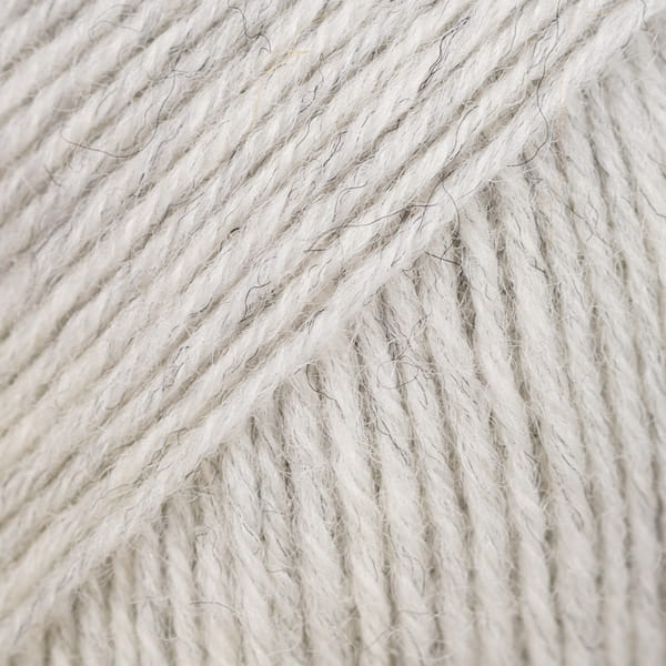 Włóczka skarpetkowa Drops Fabel 114 / perłowo-szary jasny / uni colour