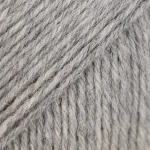 Włóczka skarpetkowa Drops Fabel 115 / jasny szary / uni colour