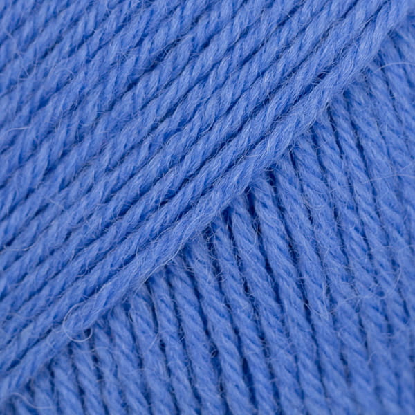 Włóczka skarpetkowa Drops Fabel 116 / chabrowy / uni colour