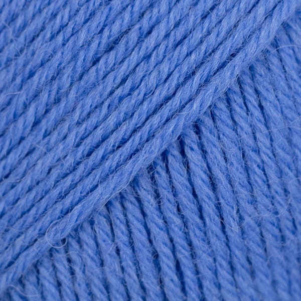 Włóczka skarpetkowa Drops Fabel 116 / chabrowy / uni colour