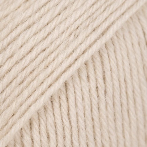 Włóczka skarpetkowa Drops Fabel 121 / pszeniczny / uni colour