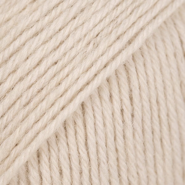 Włóczka skarpetkowa Drops Fabel 121 / pszeniczny / uni colour