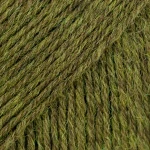 Włóczka skarpetkowa Drops Fabel 122 / ciemna oliwka / uni colour