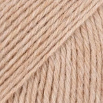 Włóczka skarpetkowa Drops Fabel 123 / orzech ziemny / uni colour