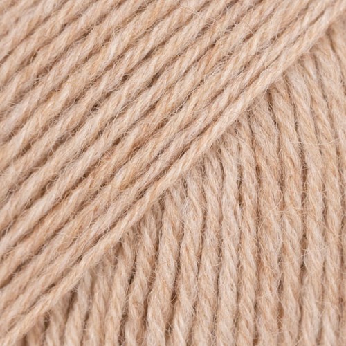 Włóczka skarpetkowa Drops Fabel 123 / orzech ziemny / uni colour