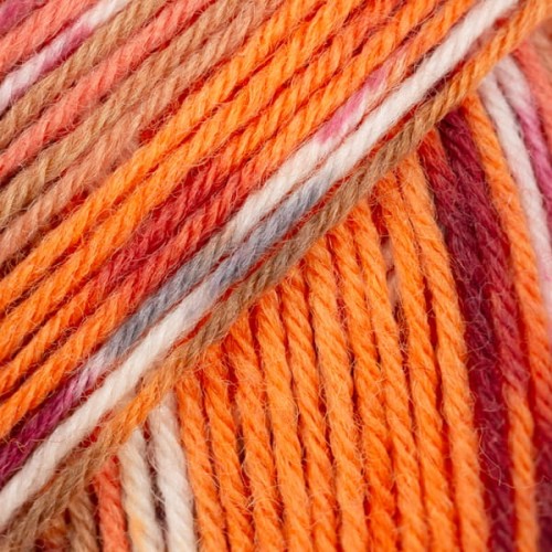 Włóczka skarpetkowa Drops Fabel 153 / texmex / print