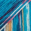 Włóczka skarpetkowa Drops Fabel 162 / błękit oceanu / print
