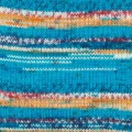 Włóczka skarpetkowa Drops Fabel 162 / błękit oceanu / print