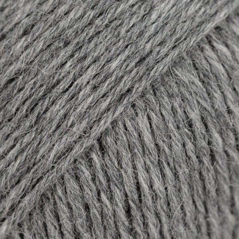 Włóczka skarpetkowa Drops Fabel 200 / szary / uni colour