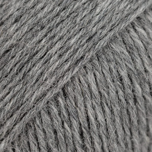 Włóczka skarpetkowa Drops Fabel 200 / szary / uni colour