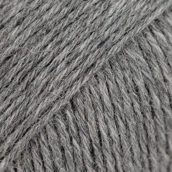 Włóczka skarpetkowa Drops Fabel 200 / szary / uni colour