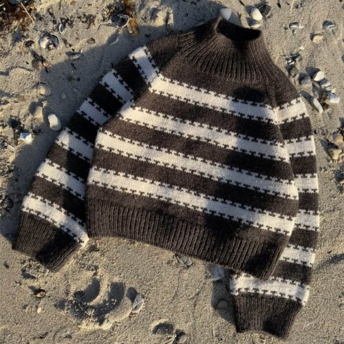 Wzór PetiteKnit / Key Sweater - w języku angielskim + tłumaczenie PL
