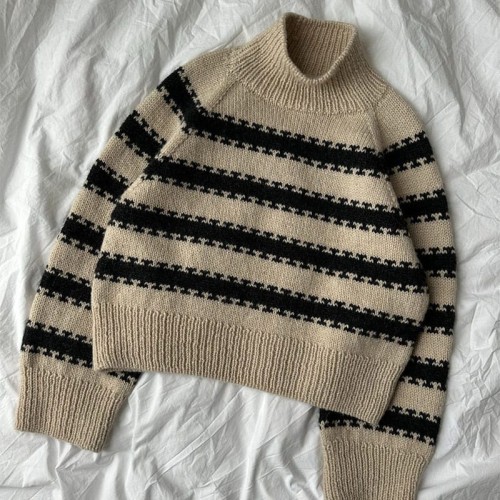 Wzór PetiteKnit / Key Sweater - w języku angielskim + tłumaczenie PL