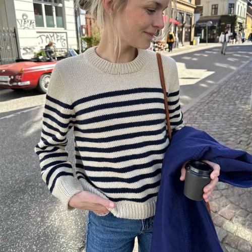 Wzór PetiteKnit / Lyon Sweater - w języku angielskim
