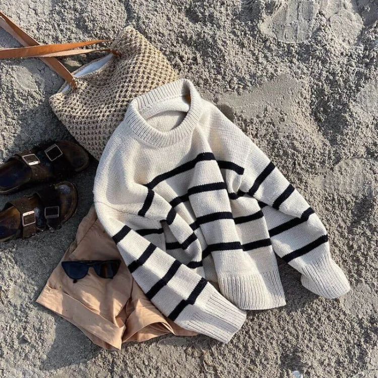 Wzór PetiteKnit / Marseille Sweater - w języku angielskim