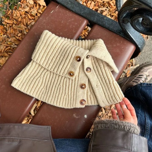 Wzór PetiteKnit / November Neck - w języku angielskim