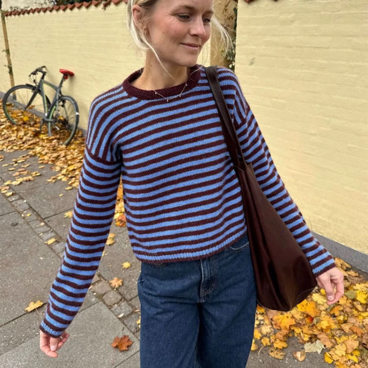 Wzór PetiteKnit / Olga Blouse - w języku angielskim + tłumaczenie PL