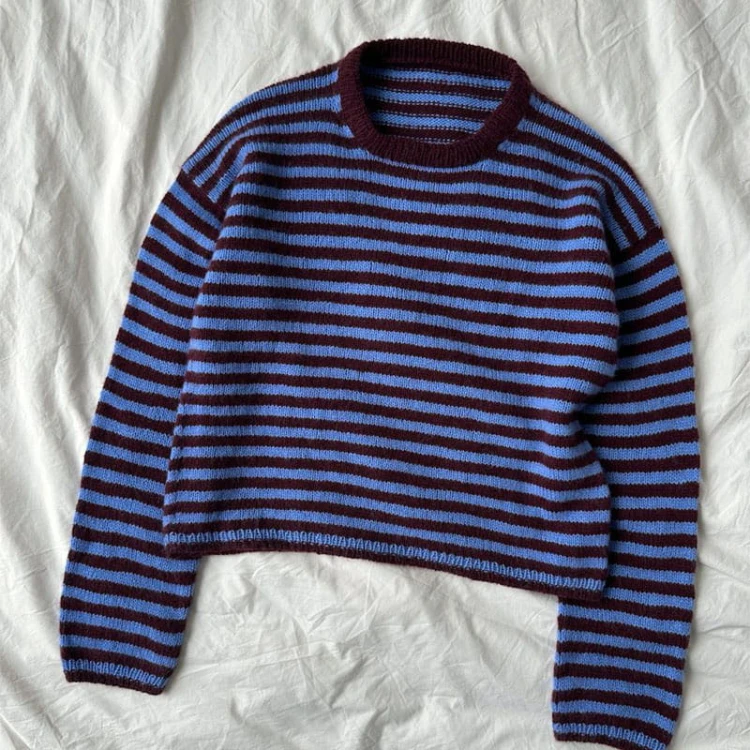 Wzór PetiteKnit / Olga Blouse - w języku angielskim + tłumaczenie PL