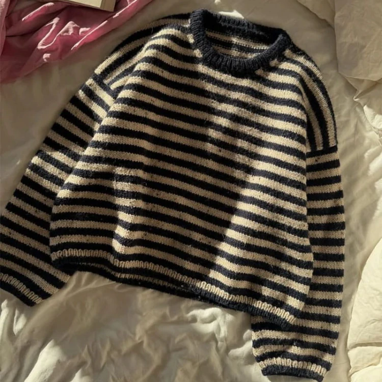 Wzór PetiteKnit / Olga Sweater - w języku angielskim + tłumaczenie PL