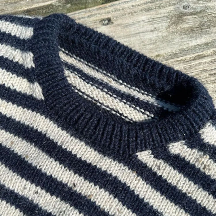 Wzór PetiteKnit / Olga Sweater - w języku angielskim + tłumaczenie PL