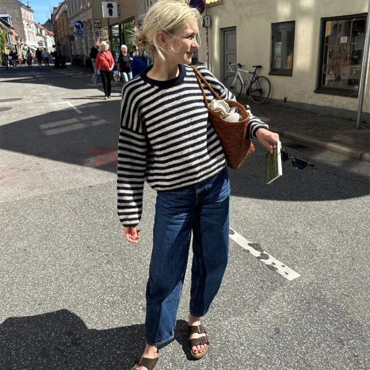 Wzór PetiteKnit / Olga Sweater - w języku angielskim + tłumaczenie PL