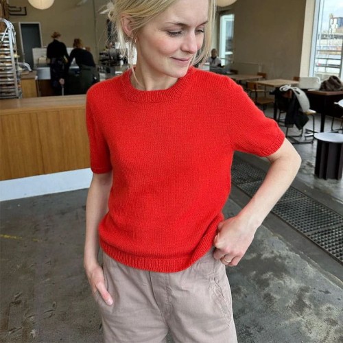 Wzór PetiteKnit / Poppy Tee - w języku angielskim