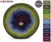 KOKONEK_Merino 9K 15 - Khaki/khaki melanż/paproć/oliwka/szaroniebieski/fumo/granat/wino melanż/burak, 3 nitki, 1400 m, 300 g - GOTOWY
