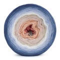 KOKONEK_Merino 9K 05 - Fumo/szaroniebieski/jasne indygo/jasny błękit/biel/jasny beż/nude/łososiowy/malwa, 3 nitki, 1400 m, 300 g - GOTOWY