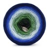 KOKONEK_Merino 9K 07 - Granat/szafir/niebieski/błękit/lodowy błękit/ciemna mięta/zieleń/malachit/butelkowa zieleń, 3 nitki, 1400 m, 300 g - GOTOWY