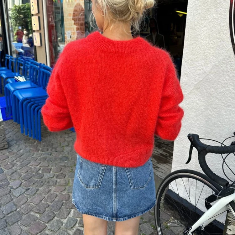 Wzór PetiteKnit / Stockholm Sweater V-Neck - w języku angielskim
