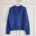 Wzór PetiteKnit / Stockholm Sweater V-Neck - w języku angielskim